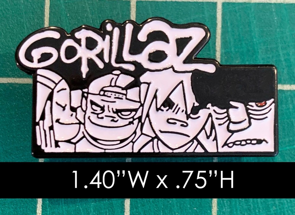 Gorilaz Enamel pin