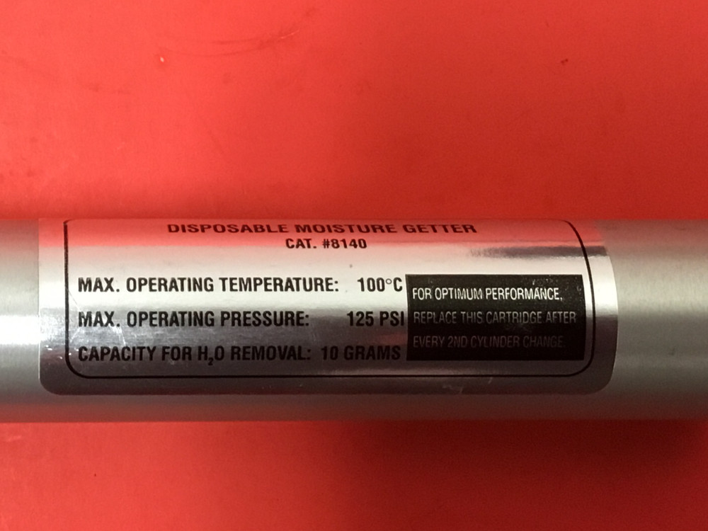 Alltech - Cat. #8140 - Disposable Moisture Getter