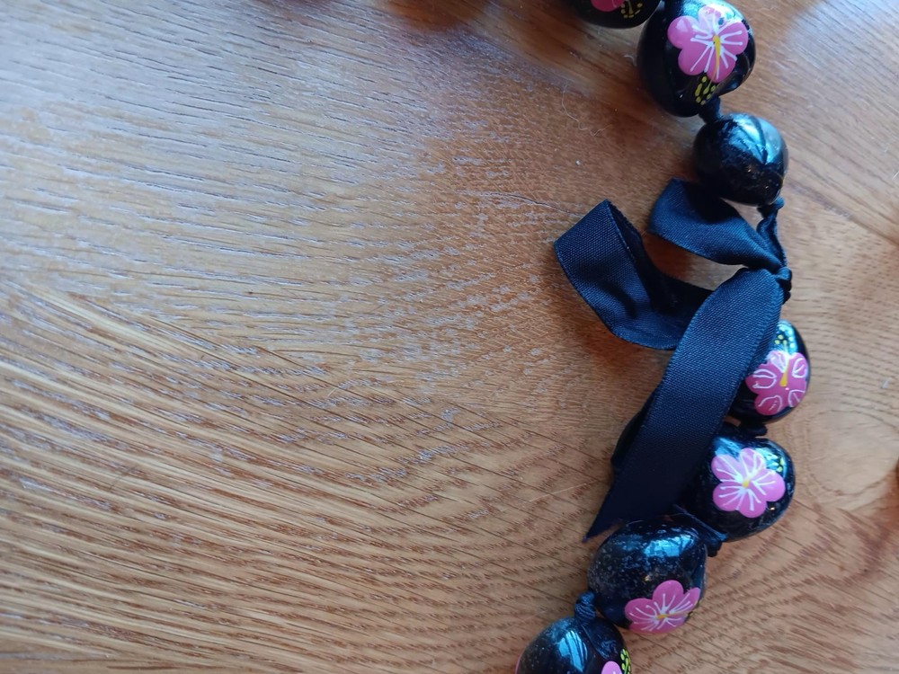 Hawaiian Wedding Beaded Necklace