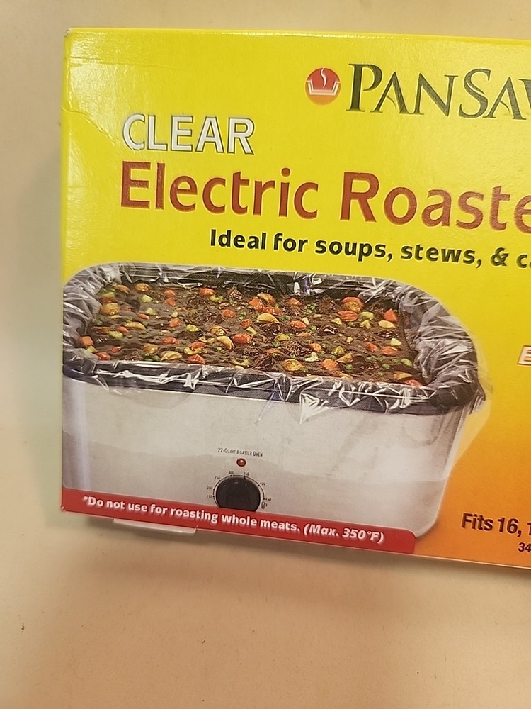 PanSaver Electric Roaster Liners, 1-pack (2 units). A4