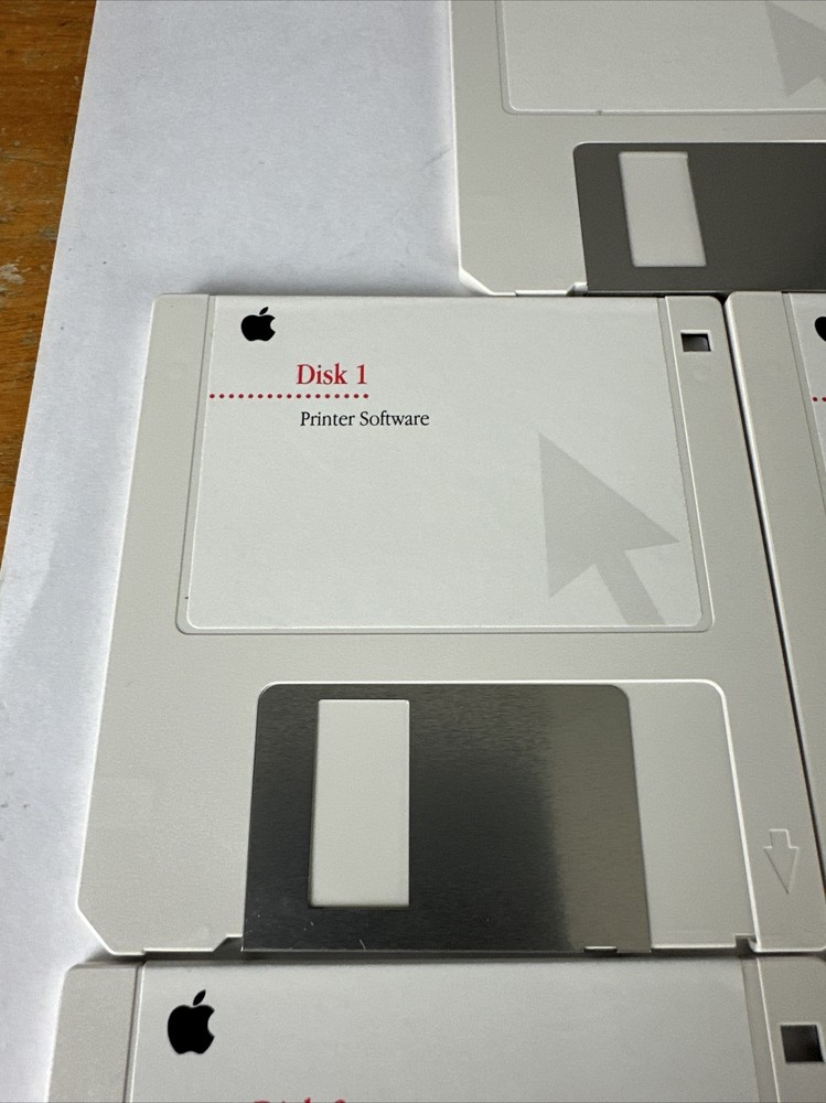 Apple StyleWriter 1200 Printer Macintosh Mac Software & Installation Disks