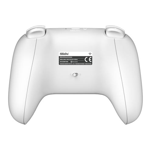 8BitDo 64 Bluetooth Controller for Analogue 3D, Switch, Switch 2, White