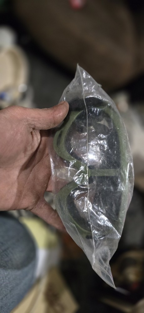 Airsoft Mesh Face Mask & Protective Goggles Set