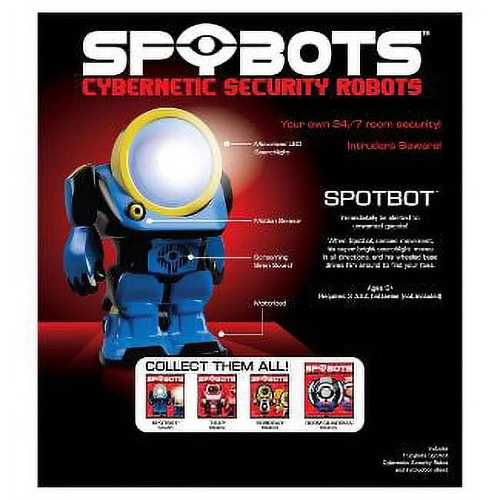 Spybots SPOTBOT Cybernetic Security Robots