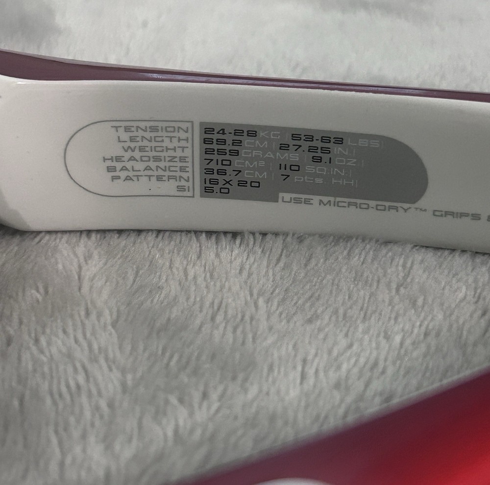 Wilson Ncode N5 Force 110 sq. in. 4 1/2 Grip Size