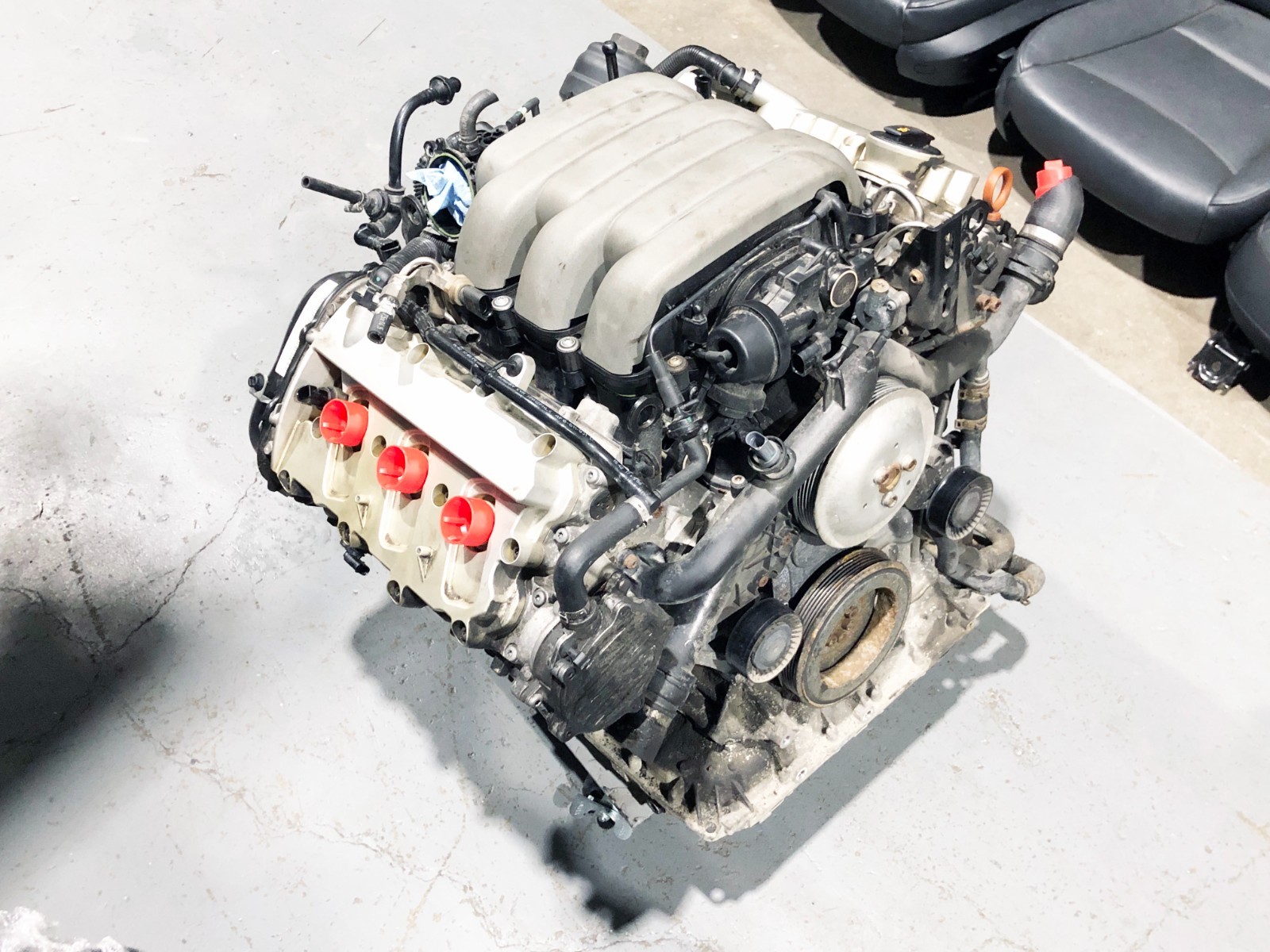 07-08 Audi A4 A6 C6 B7 BKH Engine Longblock 3.2 FSI V6 137K MILES COMPRS TESTED