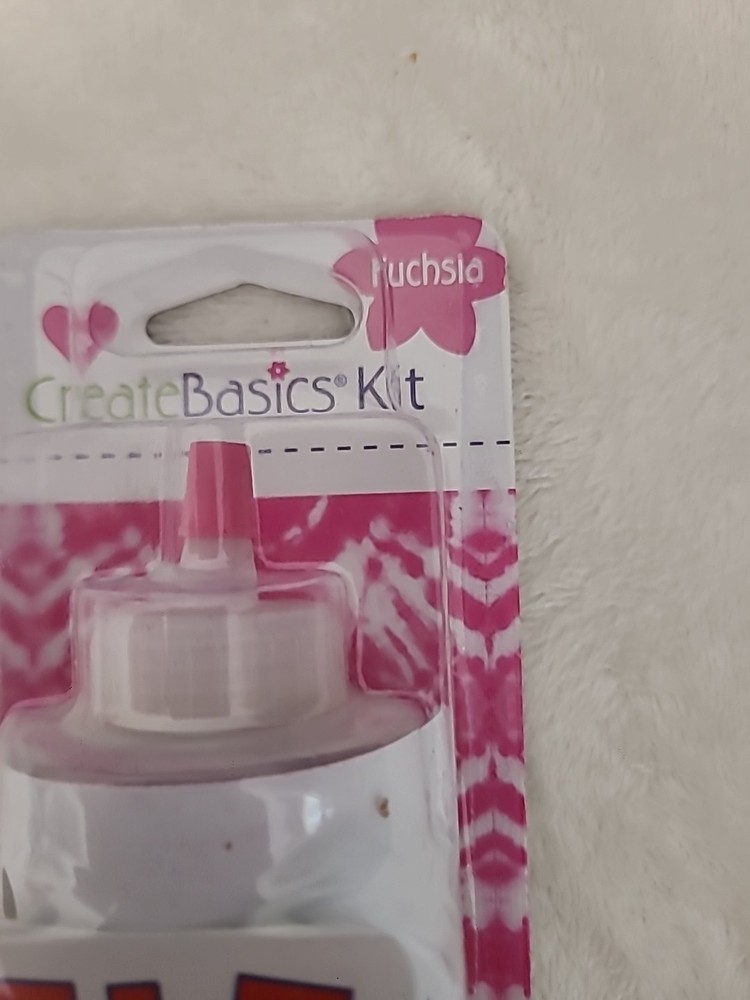 Create Basics FUCHSIA Tie Dye 9 Piece Kit Create Up To 3 Projects