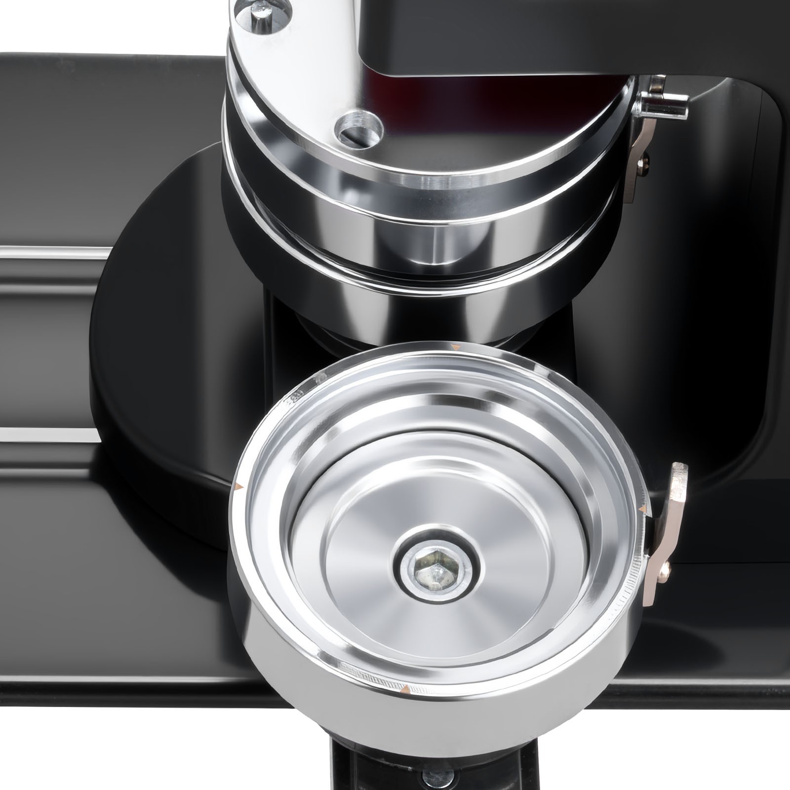 Uimoso Button Maker Machine with 2.25 in Mold and 500 Button Components, Black