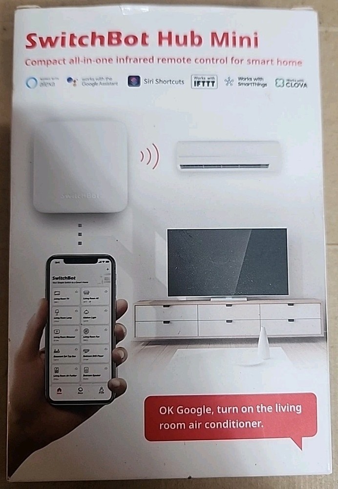 SwitchBot Hub Mini Smart Remote Home Control IR Blaster - NEW