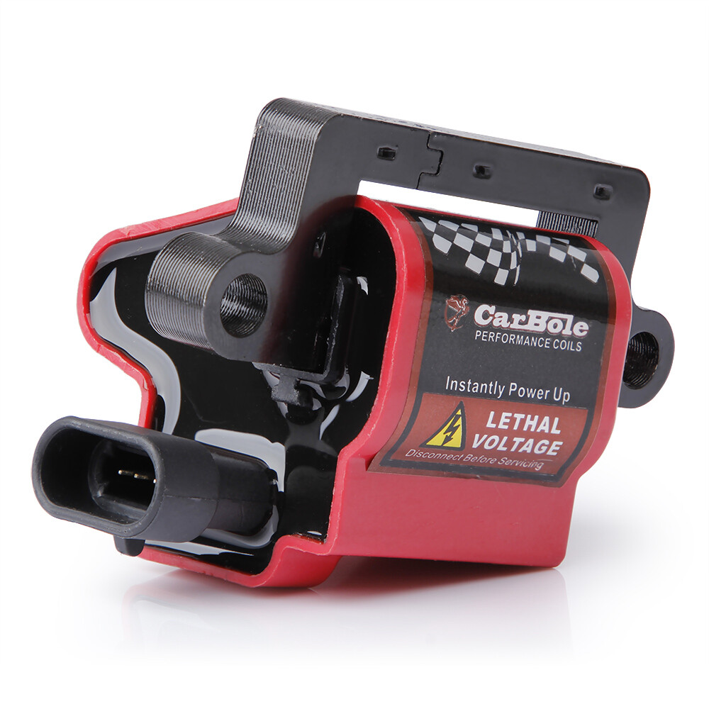 8 Pack Square Ignition Coil and Spark Plug Wire For Chevy GMC 4.8L 5.3 6.0L 8.1L