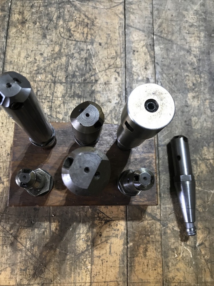 MOORE JIG BORING BARS Qty 7 Plus Holder
