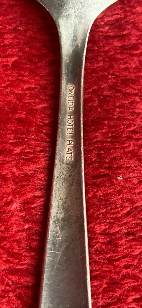 3 Vtg Silver Plate Teaspoons by Different Makers