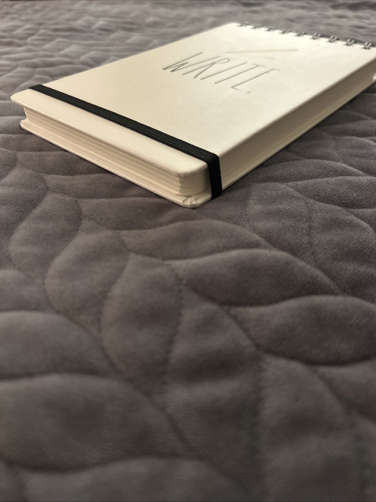NotePad for Writing with Elastic Band to Secure Closed