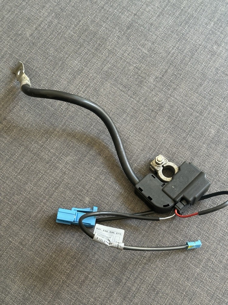 OEM BMW 3 E90 E91 E92 E93 Negative Battery Cable IBS Terminal 61129164352