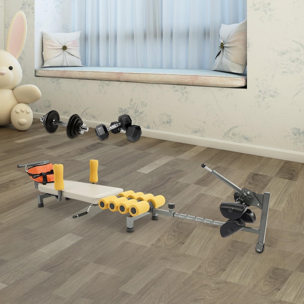 Decompression Back Stretcher, Lumbar Traction Table, Mini Inversion Table for...