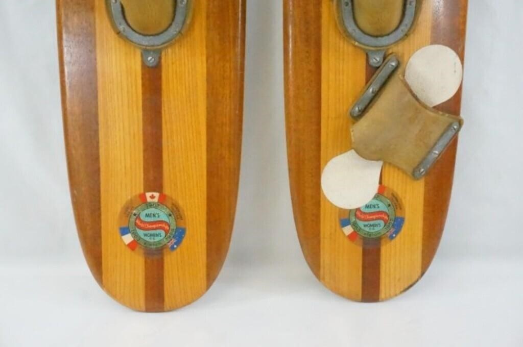 Cypress Gardens Wood Water Skis Trik Master 40" WORLD CHAMPIONSHIP Internatonal