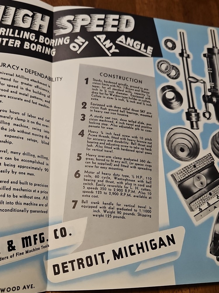 HALCO HEAD MILLING MACHINE CATALOG BORING LOT