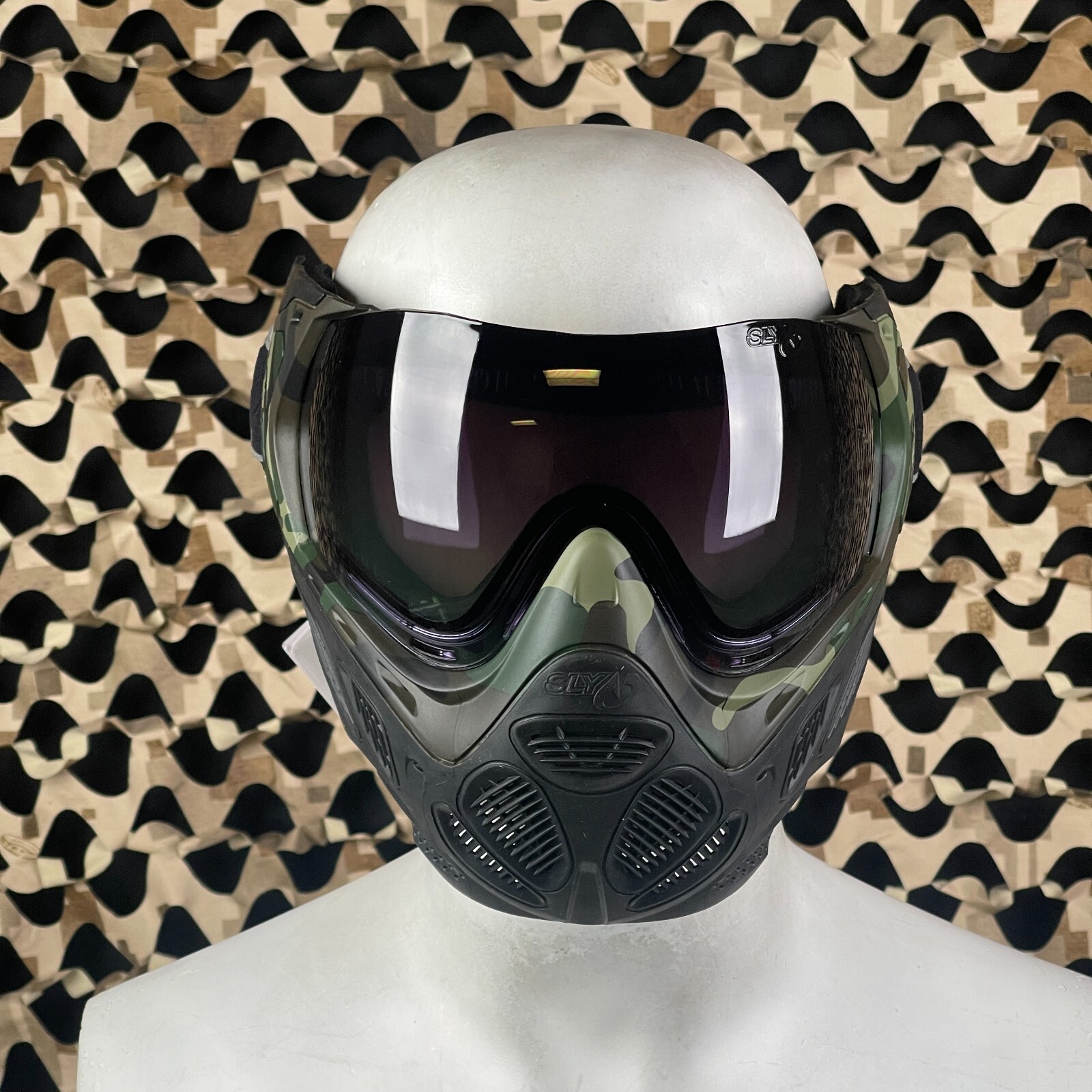 NEW Sly Paintball Mask Profit Series - Woodland Camo