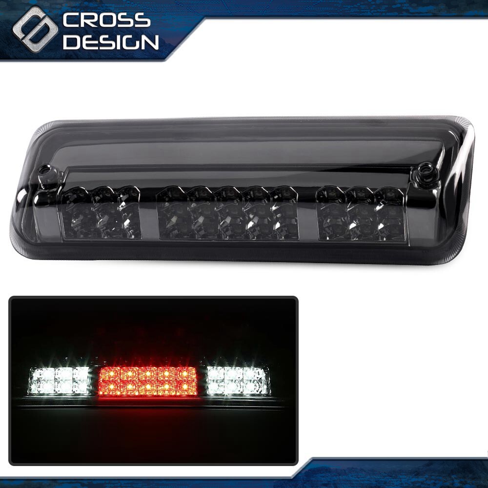 Fit For 2004-2008 Ford F-150 4.6L 5.4L Black LED 3rd Rear Brake Light Cargo Lamp