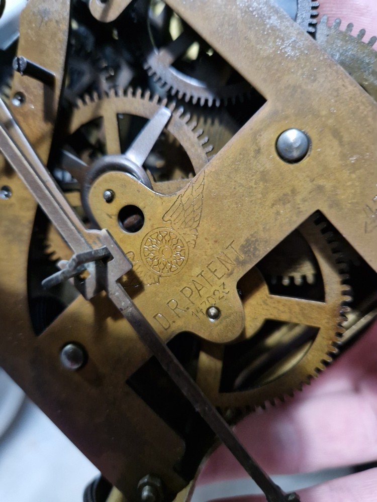 Antique Vienna Wall Clock Movement