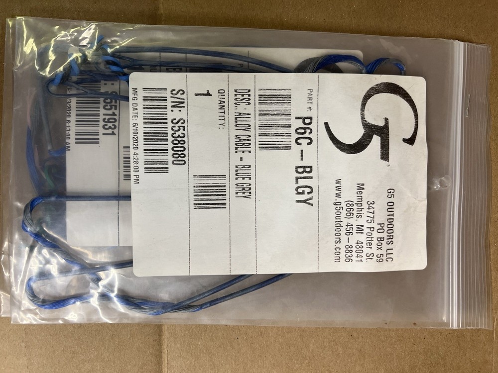 String And Cable Set For prime Alloy Bow