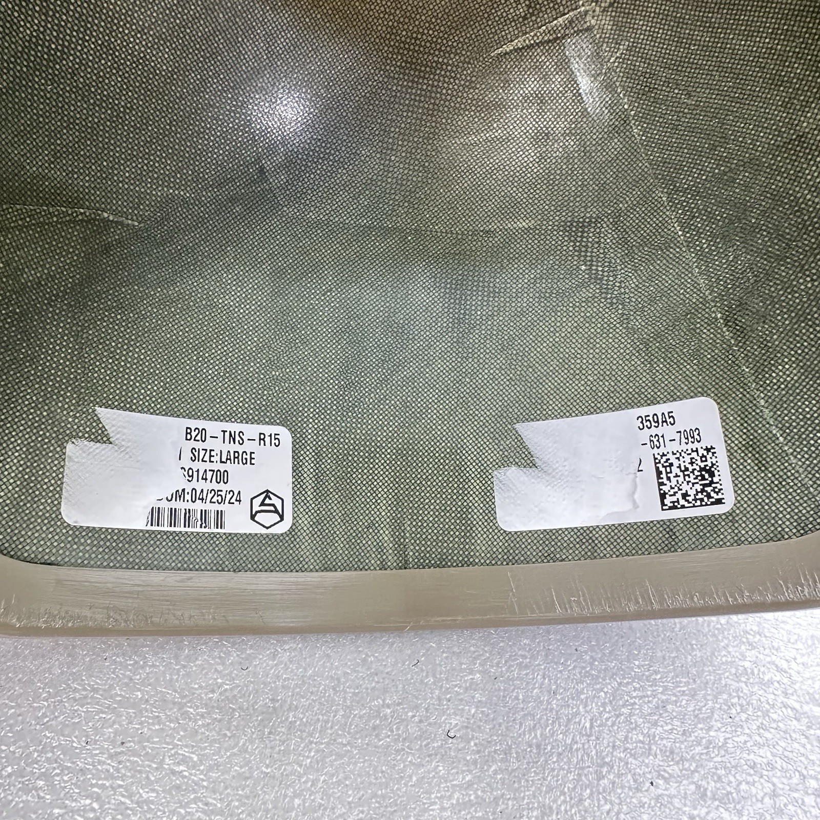 Large ArmorSource AS770 CVC Military Combat Vehicle Crewman Helmet W/ Comms Nice