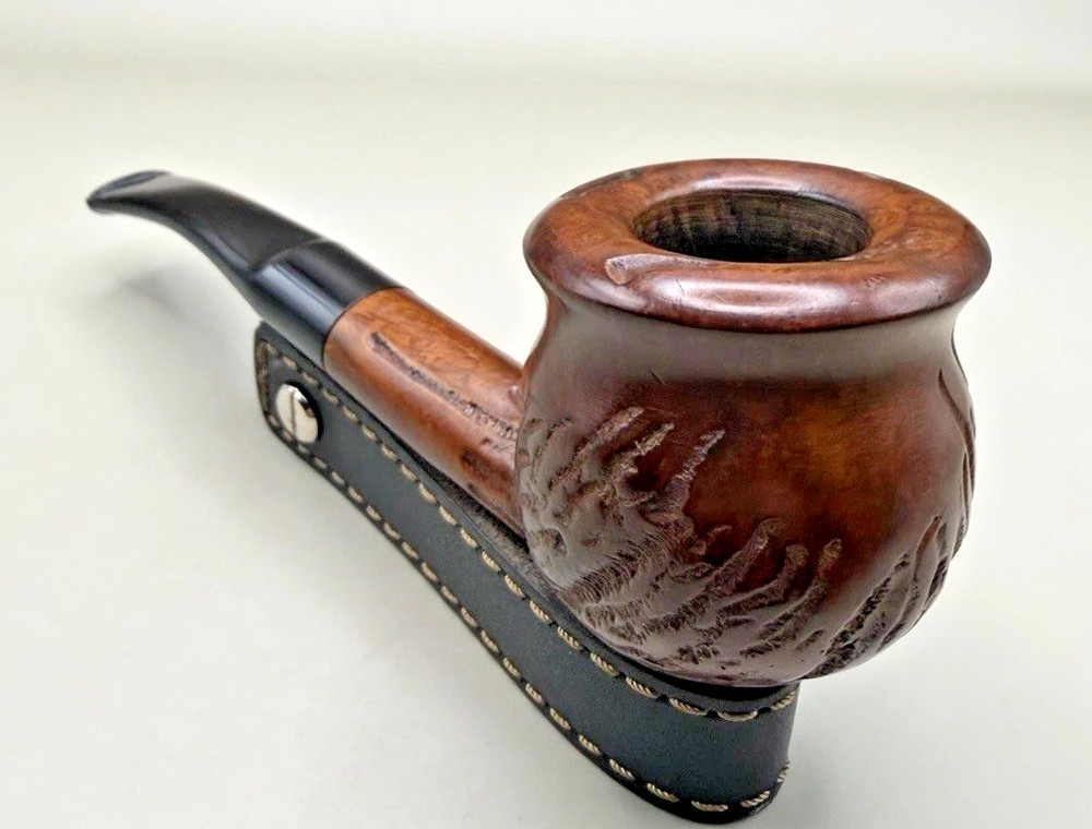Custombilt Original 652 Cauldron Estate Pipe Clean Sharp Example w/ Pouch