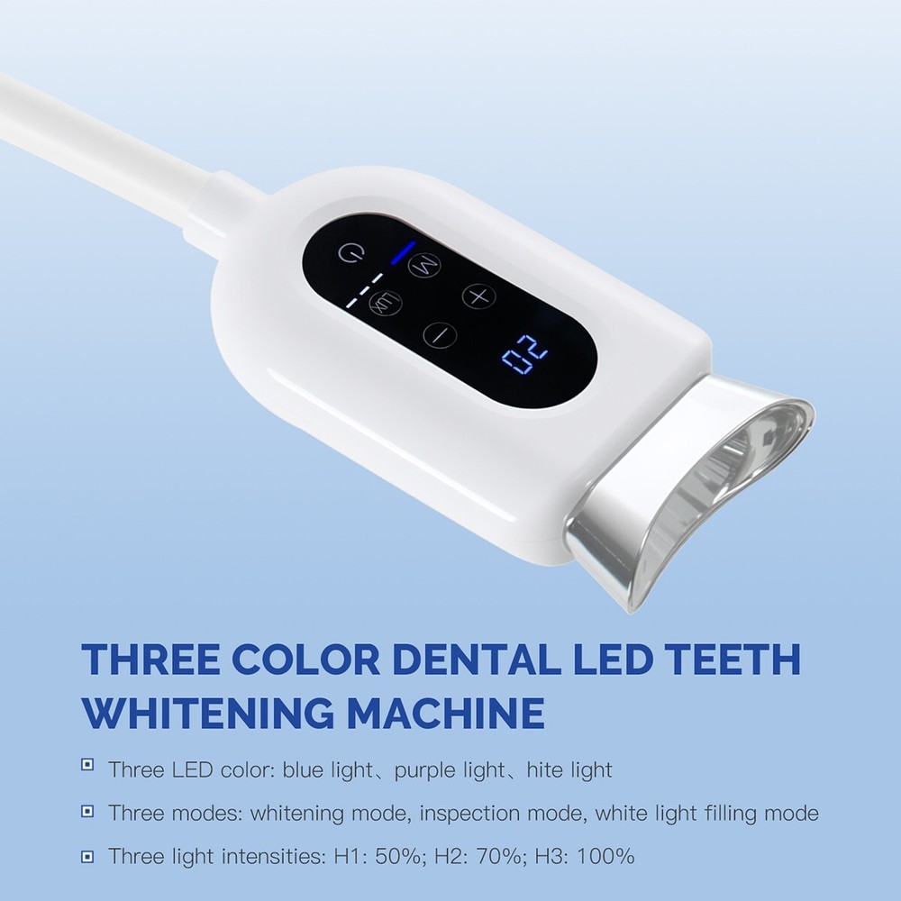 Dental Mobile Teeth Whitening Machine Cold LED Light Bleaching Accelerator Lamp