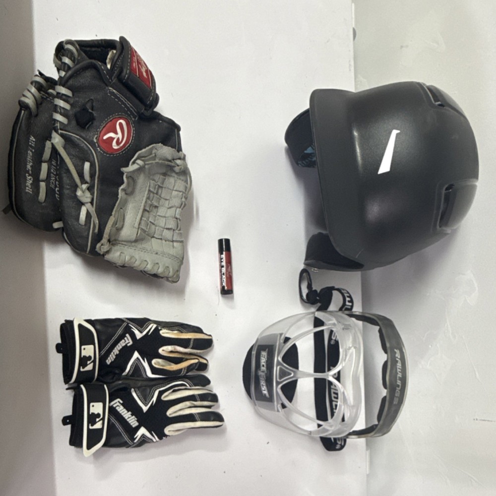 Baseball equipment lot