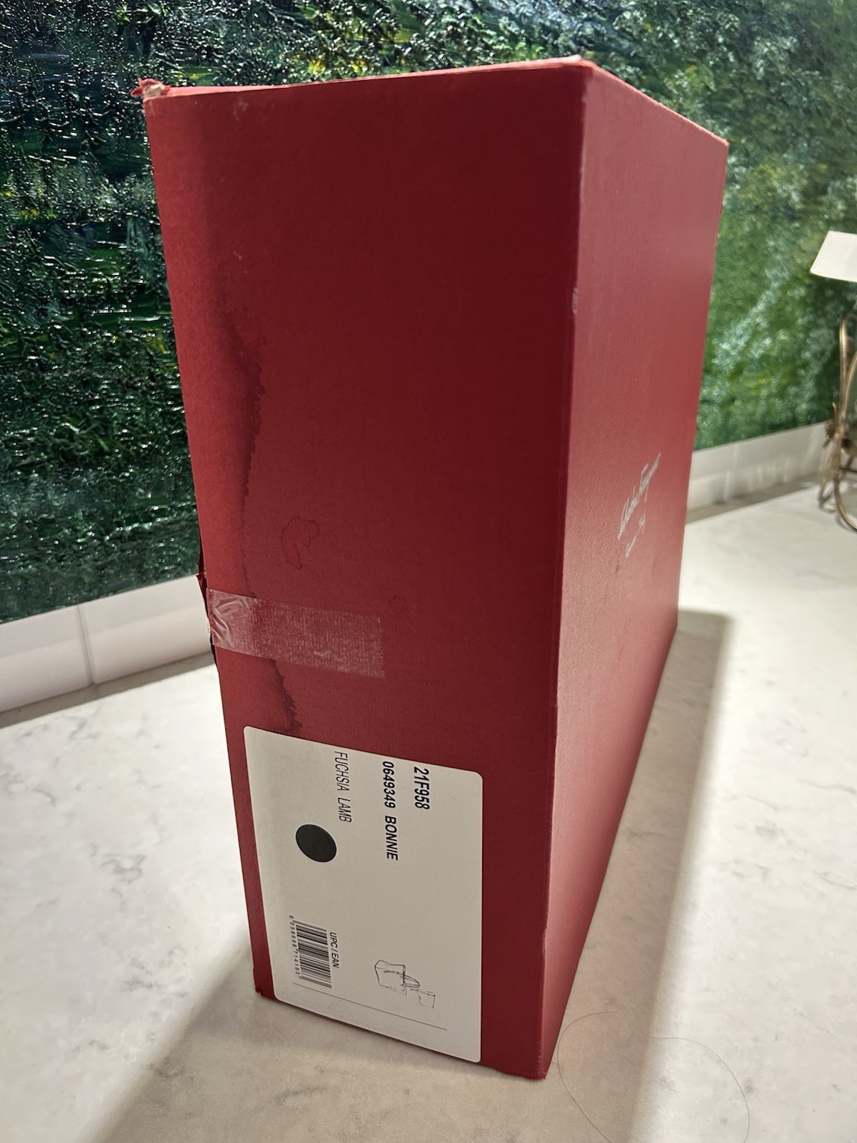 Salvatore Ferragamo large empty box 18Lx15hx5.5w