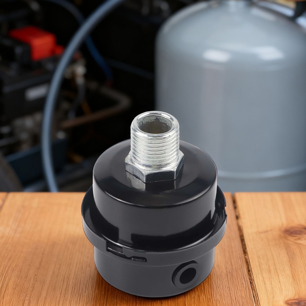 Noise Reducing Air Intake Filter for Compressor with Simple Installation