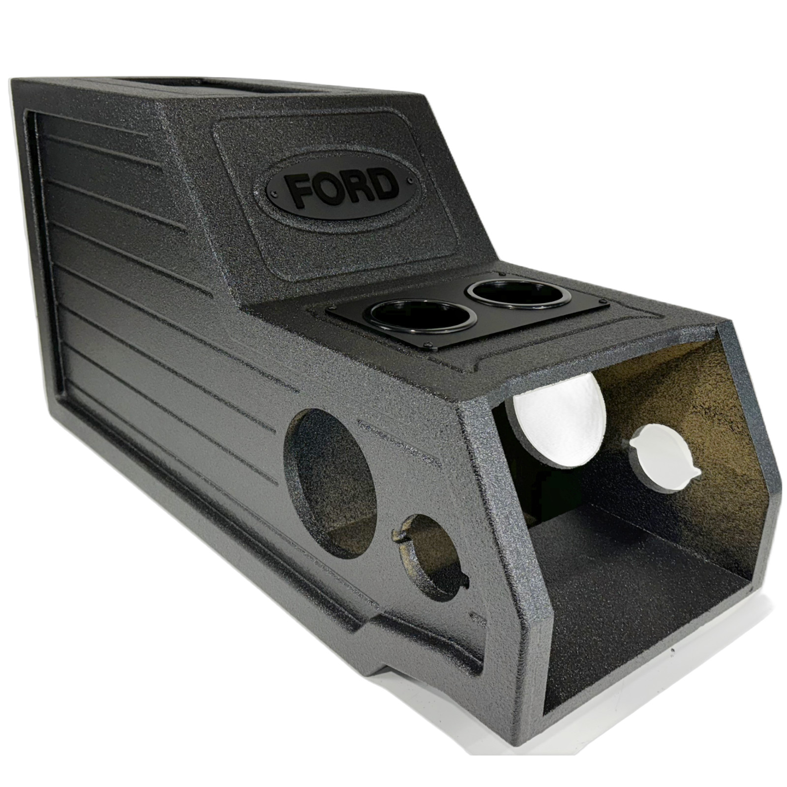 Ford F-150 04-08 Center Console Subwoofer Box 1x12” Woofer F150 Crew Cab