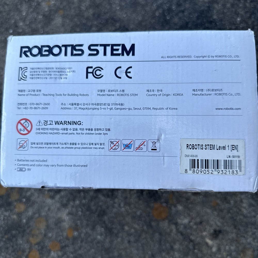 Robotics Stem Level 1 Kit