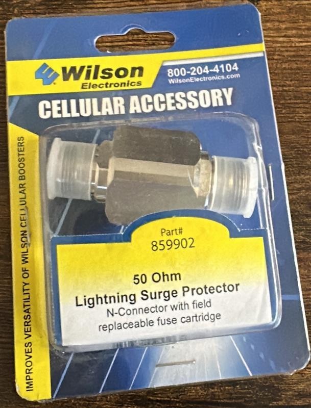Wilson Electronics 859902 Lightning Surge Protector 50 Ohm