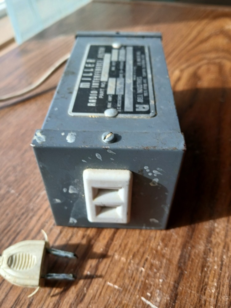 Miller Radio Interference Filter, Model 7818, 2 amps, 115 volt,