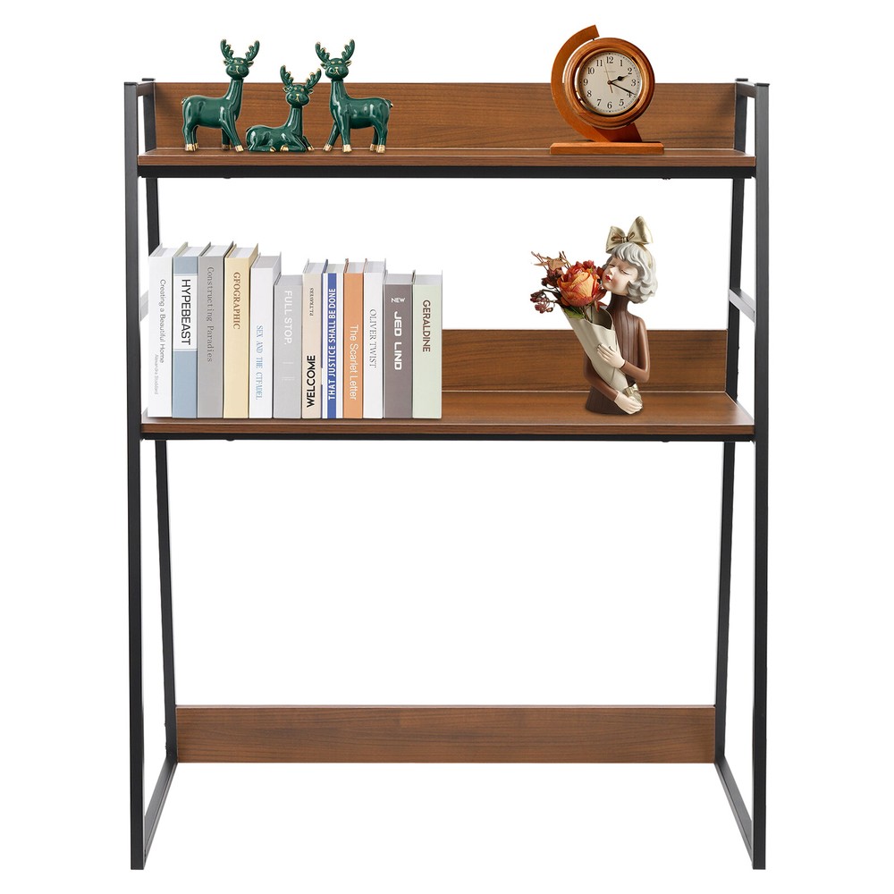 Modern Desktop Bookshelf Multipurpose Bookcase Organizer Desktop Display Rack