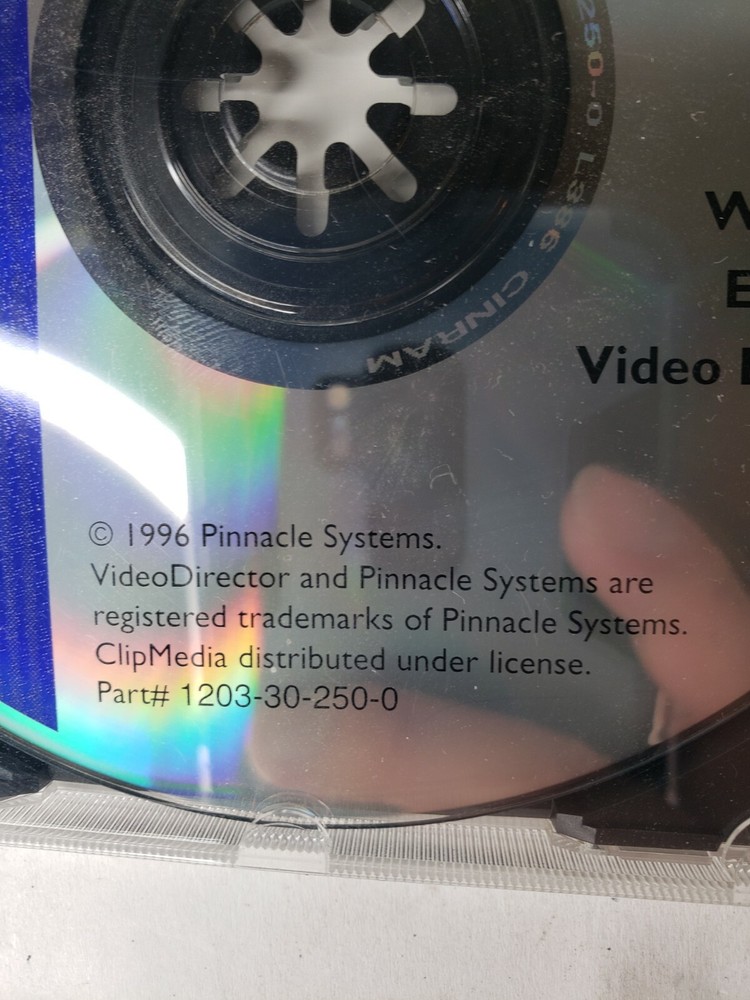 Pinnacle Systems VideoDirector Suite Version 2.5 Windows Video Editor