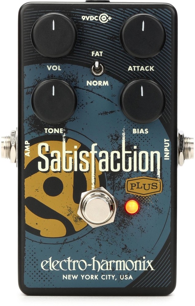 Electro-Harmonix Satisfaction Plus Fuzz Pedal