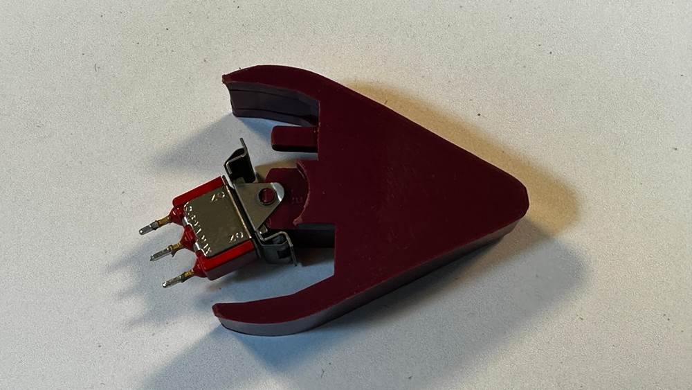 Digital DEC Purple Flip Switch from PDP11/70 Front Panel