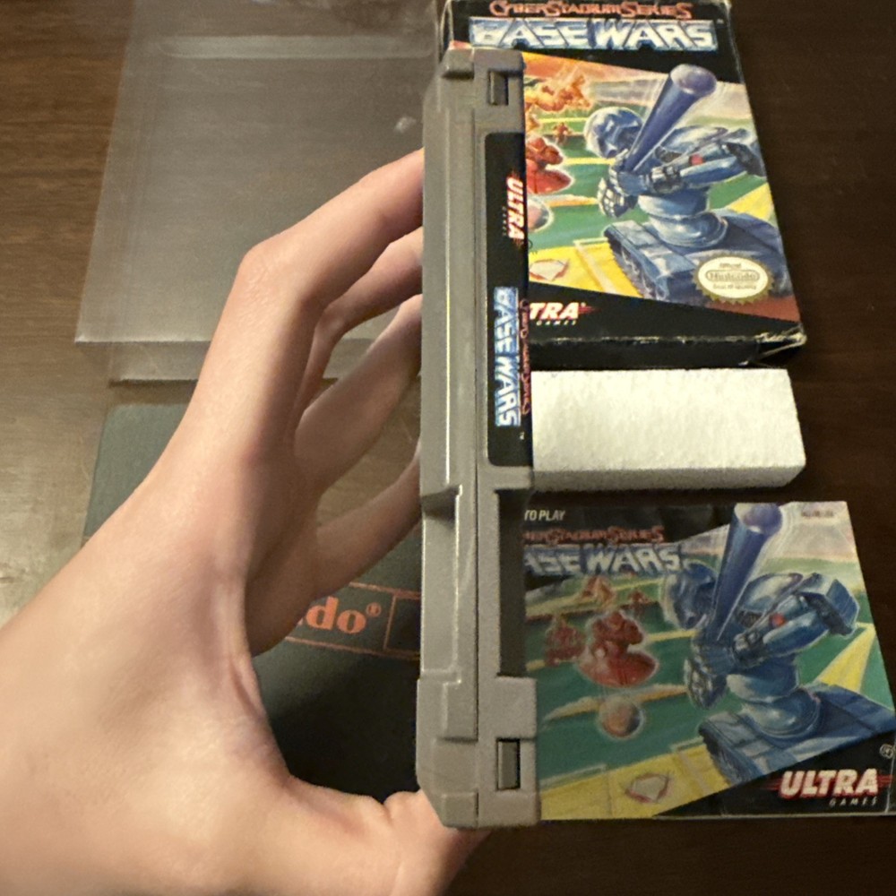 Base Wars (Nintendo NES) Complete - Tested - Authentic