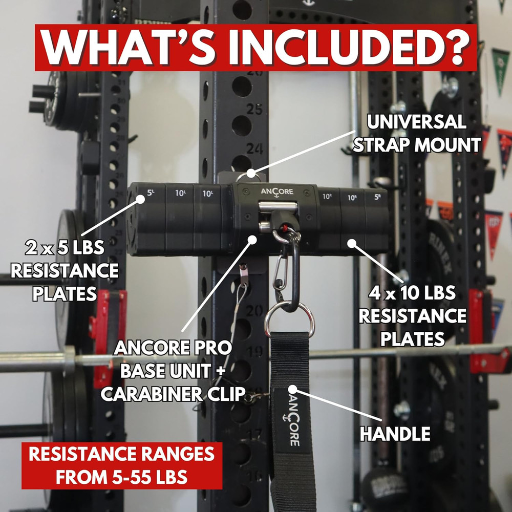 Pro: Home Gym Cable Machine | Portable Workout System for Strength Training |...