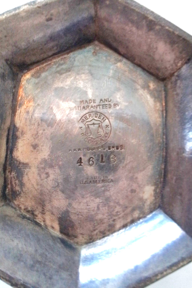 Rogers Bros. Silver Plated Pitcher # 4618 w/ mono