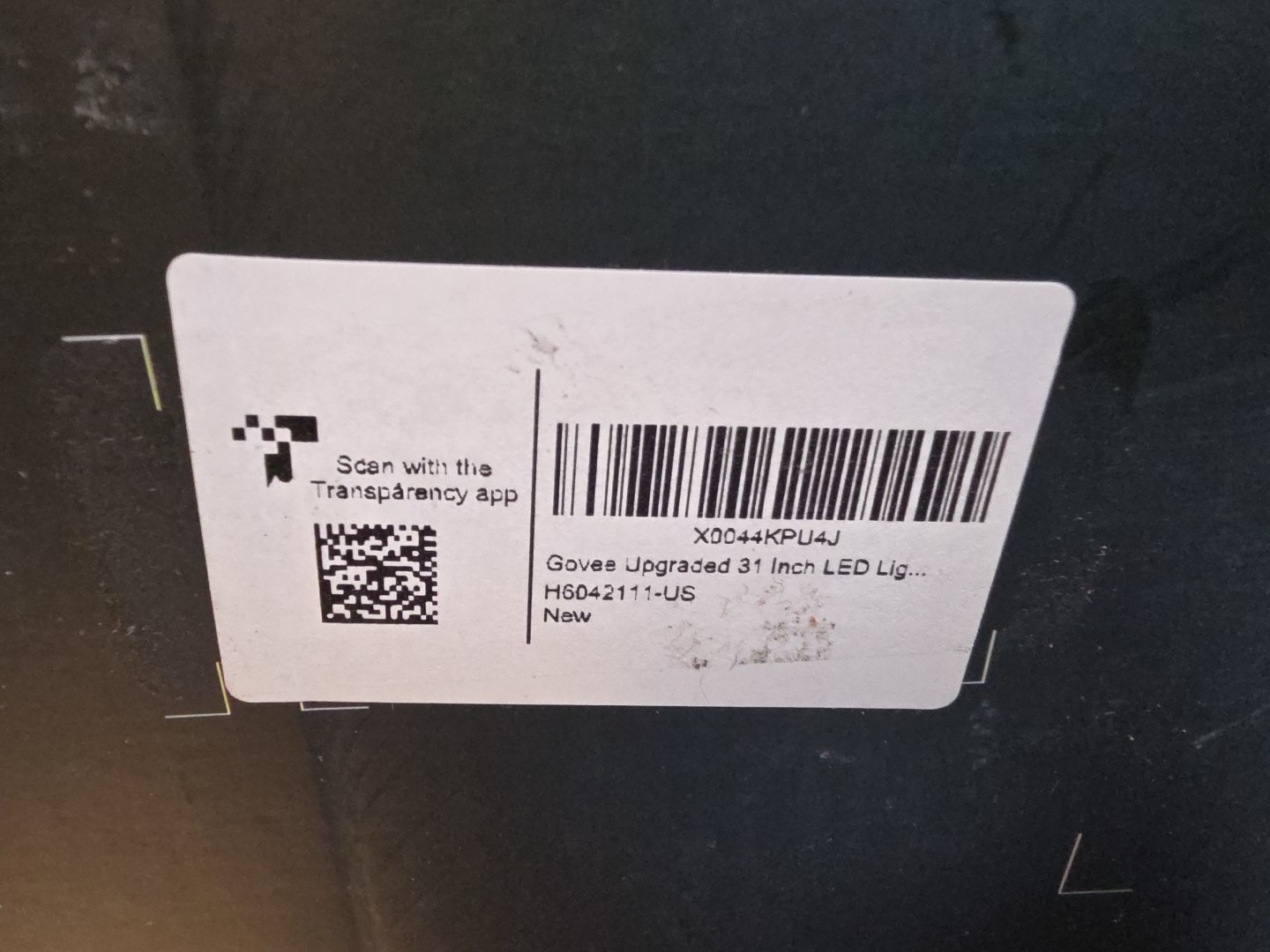 Govee TV Light Bar 2 H6042 31" For 70 -85 Inch TVs