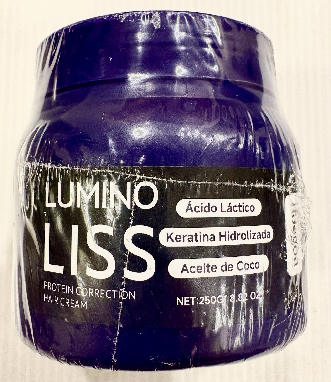 Lumino Liss Protein Correction Hair Cream 8.82 Oz Sealed