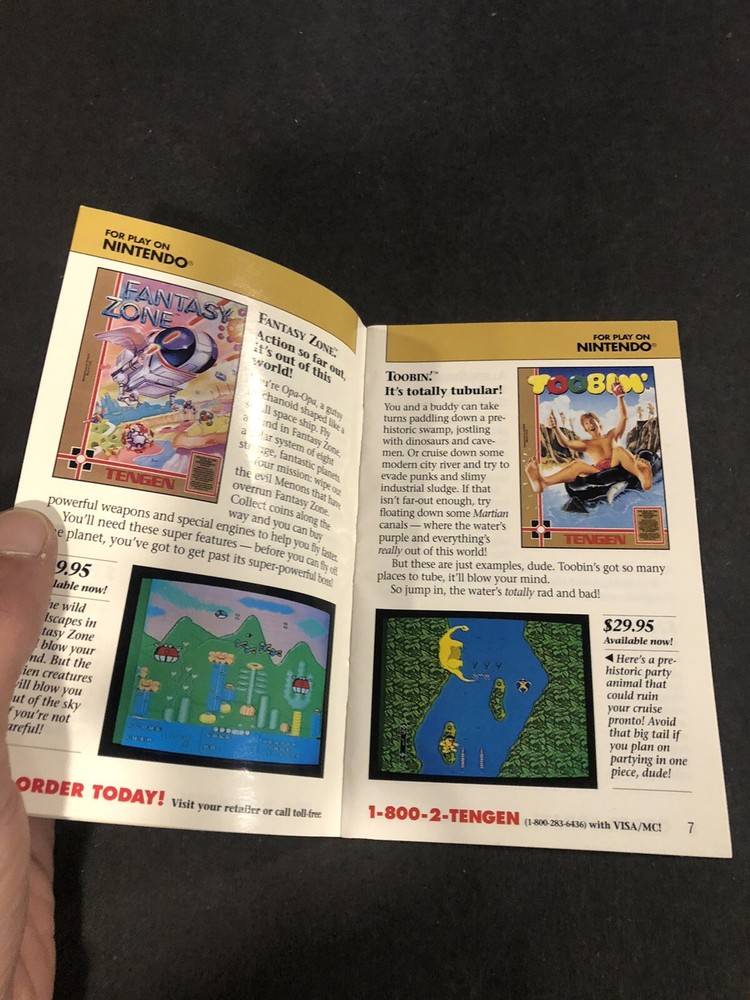 Tengen mailer Insert Catalog