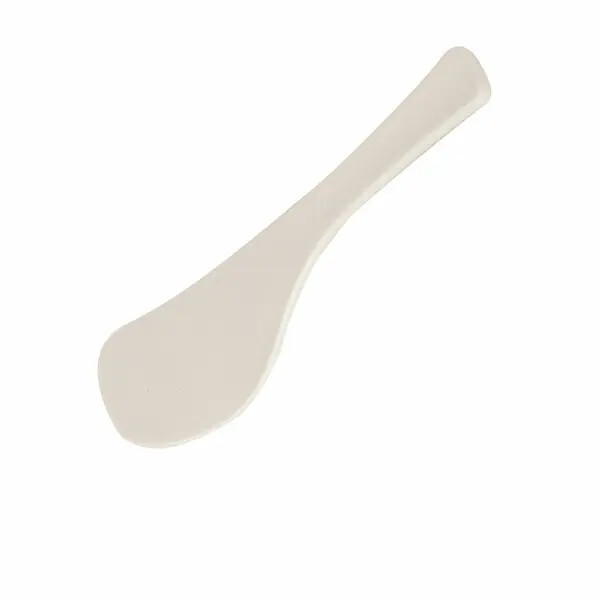 Thunder Group PLRS001 Plastic Solid Rice Serving Spoon