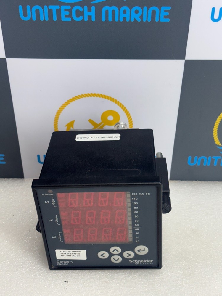 Schneider Electric Conzerv EM6438 Digital Multifunction Meter