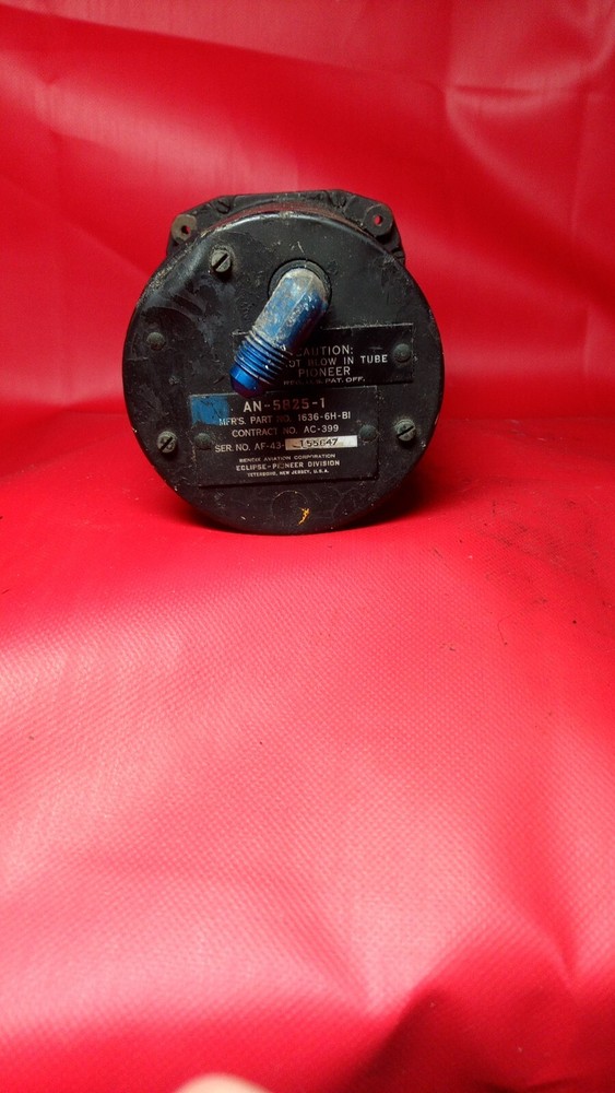 BENDIX INSTRUMENT RATE OF CLIMB INDICATOR 6000FPM