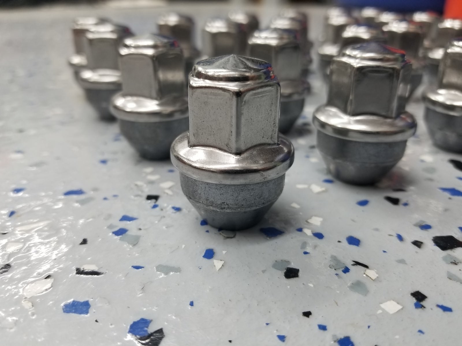 24 2015-20 Ford F150 14x1.5 Factory OEM Stainless Lugs Lug Wheel Nuts ACPZ1012B