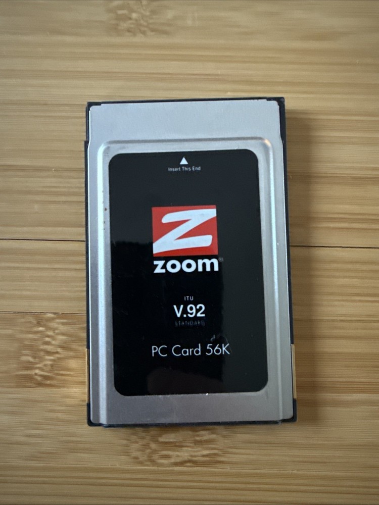 Zoom V.92 56k PC Card